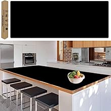 Large Black Silicone Countertop Protector, 78.7"x23.6"