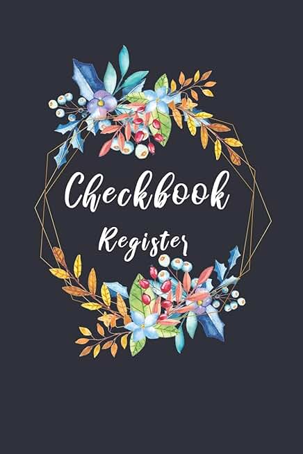 Pocket Checkbook Register and Balance Log