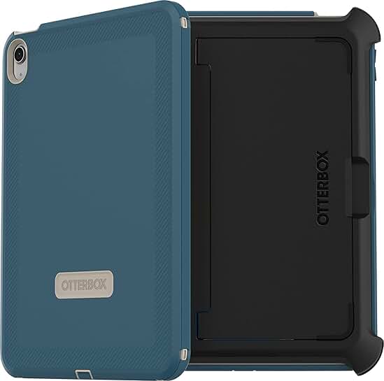 iPad 10th Gen Defender Case with Pencil Storage and Stand