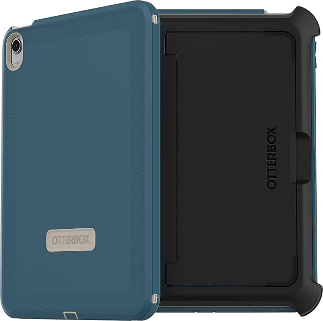 iPad 10th Gen Defender Case with Pencil Storage and Stand