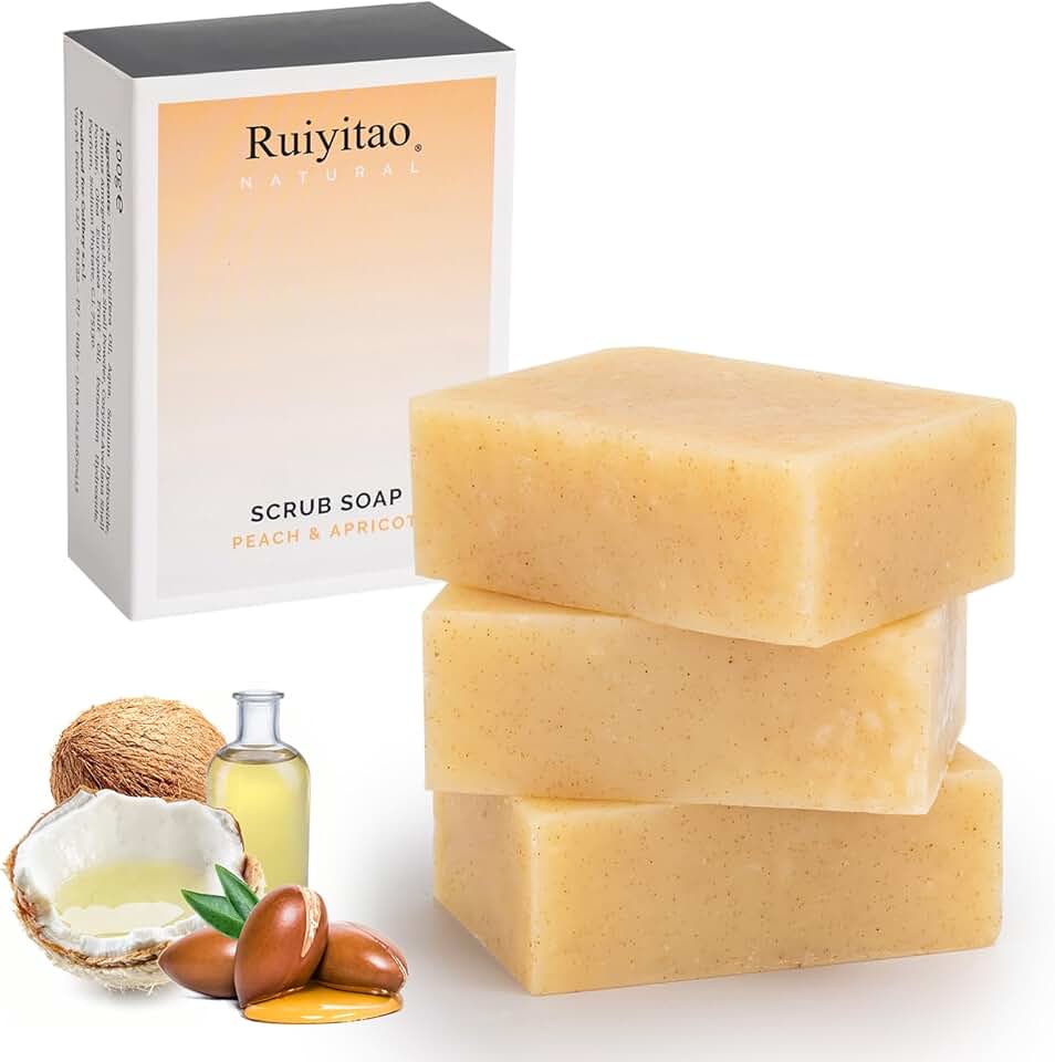 Cold process soap pack of 3 for body and face