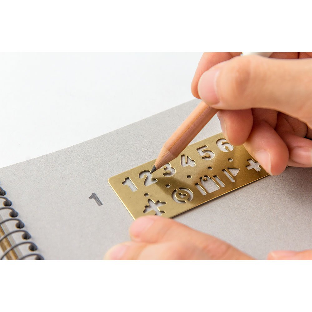 Brass Bookmark with Number 42168006