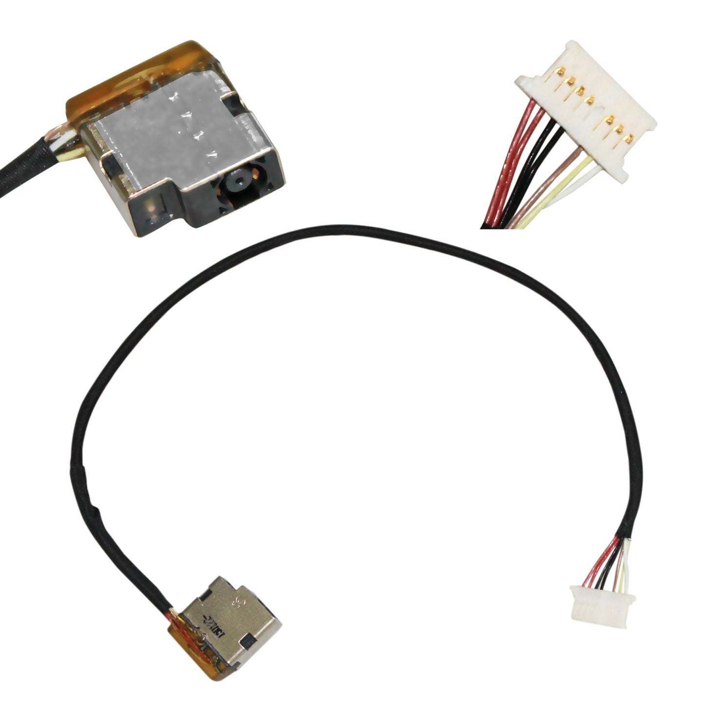 DC Power Jack with Cable for HP Stream Laptops