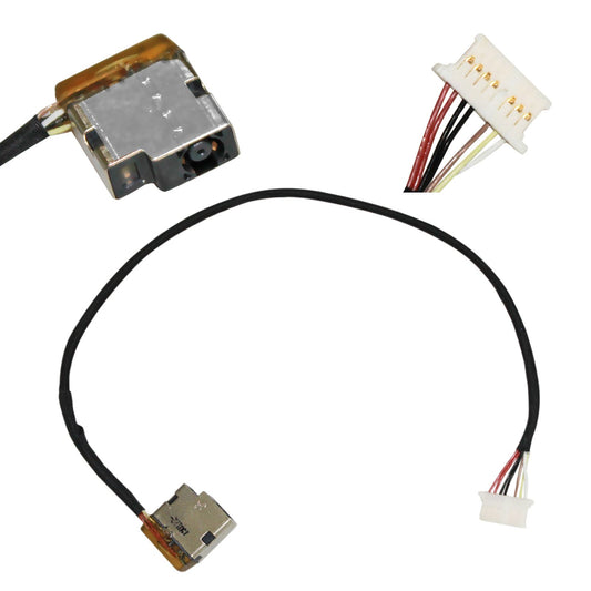 DC Power Jack with Cable for HP Stream Laptops