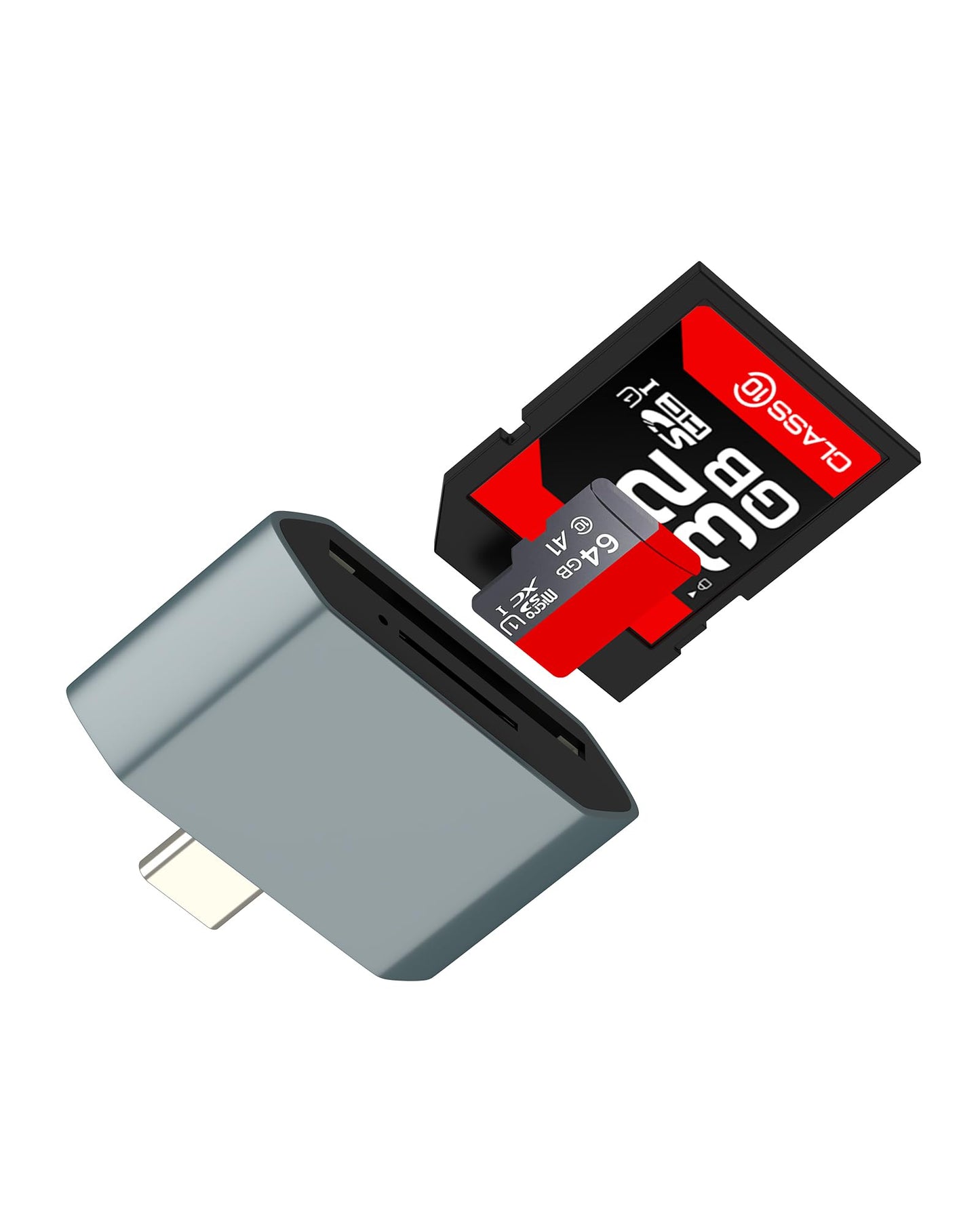 USB C SD Card Reader for iPhone, iPad, Android, MacBook