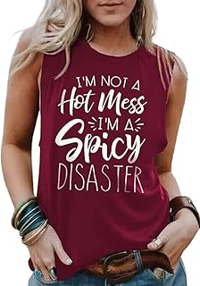 I'm Not a Hot Mess I'm a Spicy Disaster Tank Top
