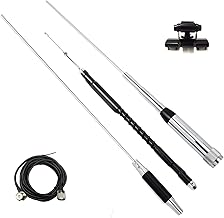 Quad Band Mobile Radio Antenna with 16.4ft Cable