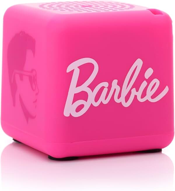 Small Barbie and Ken Bluetooth Speaker Keychain