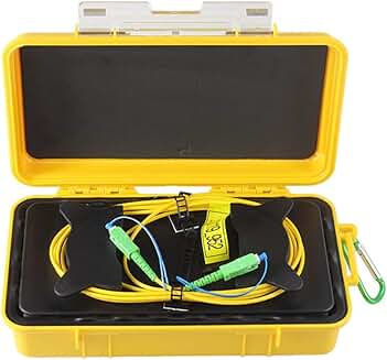 Fiber Optic OTDR Launch Cable Box, 1000m, Single Mode