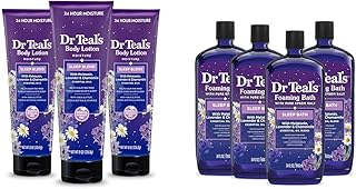 Sleep Lotion and Bath Set for Restful Nights