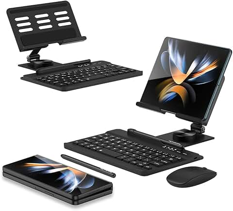 Adjustable Foldable Desk Stand for Phone and Tablet