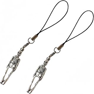 3D Skeleton Phone Lanyard for Keys and Earbuds