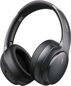 Wireless Over-Ear Noise Cancelling Headphones with Long Battery Life