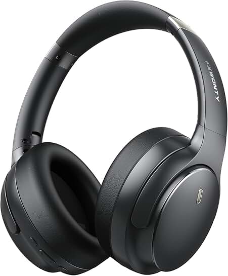 Wireless Over-Ear Noise Cancelling Headphones with Long Battery Life