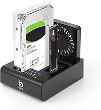 M.2 NVMe & SATA HDD Docking Station with Cloner