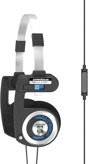 On-Ear Wired Headphones with Microphone and Remote