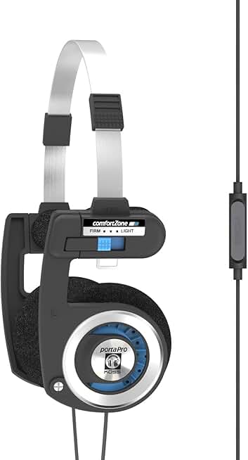 On-Ear Wired Headphones with Microphone and Remote