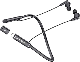 Wireless Neckband Earbuds with 60H Playtime and Fast Charging
