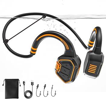 Waterproof Open-Ear Bone Conduction Headphones with MP3 Player