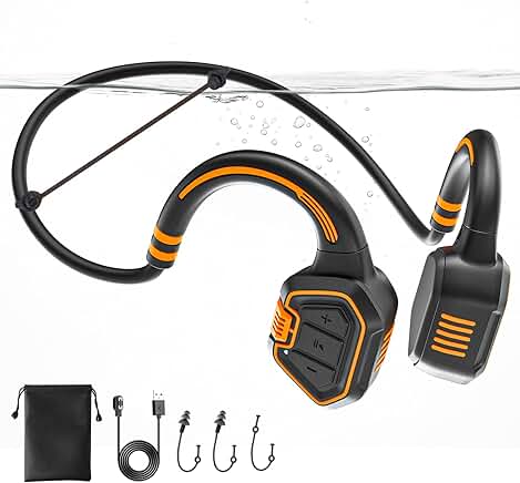 Waterproof Open-Ear Bone Conduction Headphones with MP3 Player
