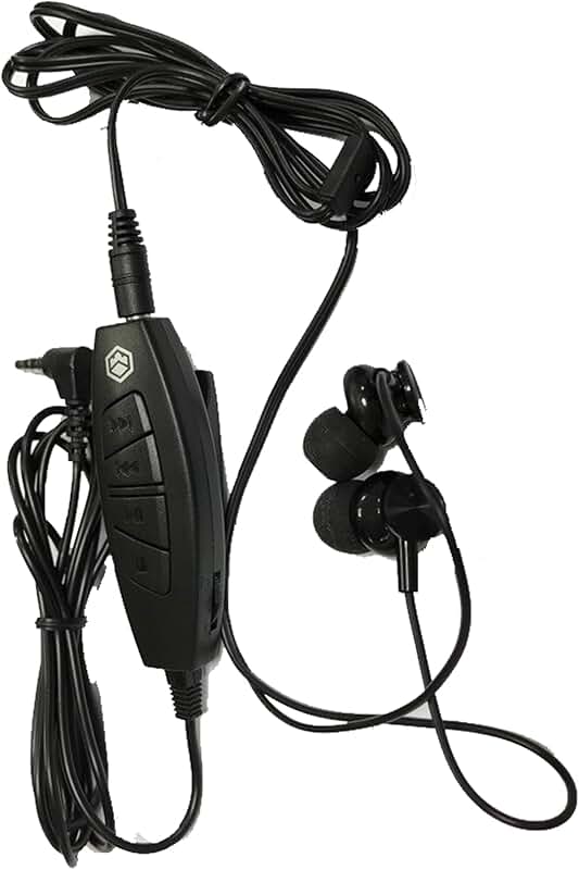 Earphones with 3.5mm Jack and Built-in Controller