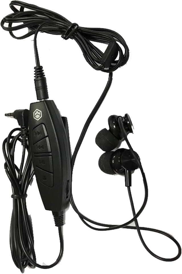Earphones with 3.5mm Jack and Built-in Controller