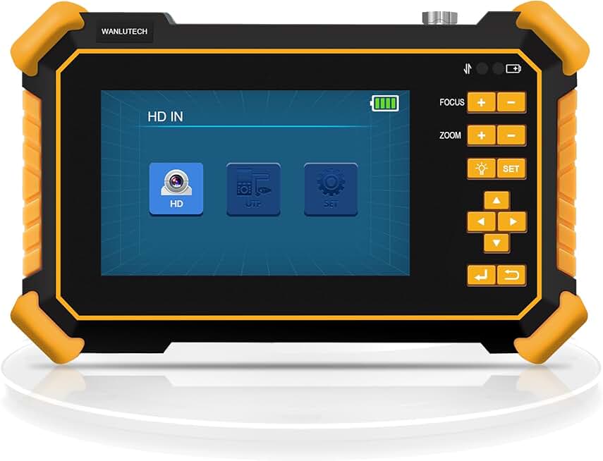 8MP CCTV Camera Tester with Screen and Cable Test