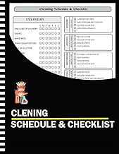Household Cleaning Schedule and Checklist Planner