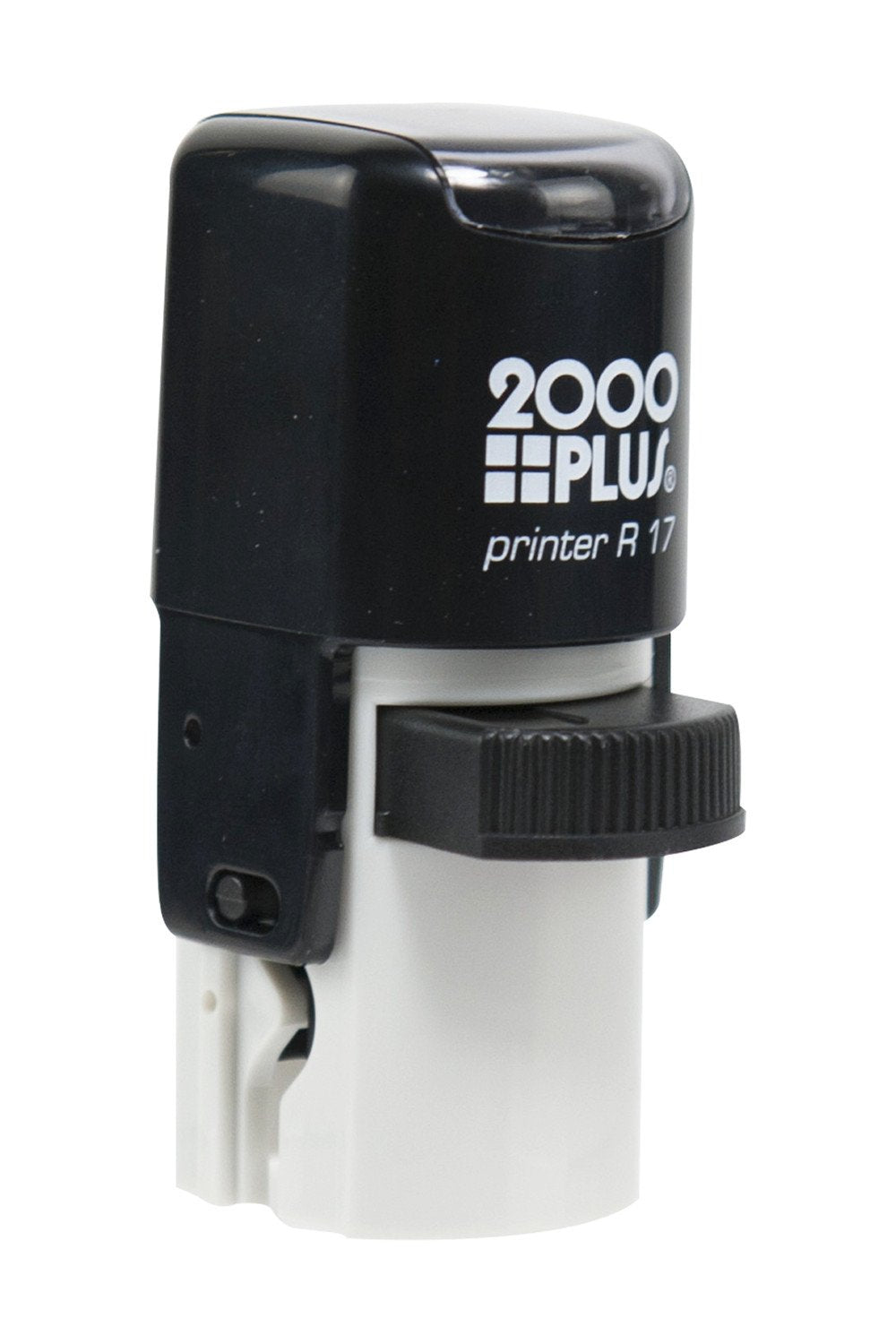 Green ink self-inking tree decoration rubber stamp