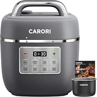3QT Electric Pressure Cooker with 8 Functions