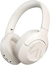 Wireless Over-Ear Headphones with Noise Cancellation and Long Battery