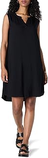 Women's Sleeveless Woven Shift Dress