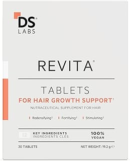 Daily Hair Wellness Support Tablets with Biotin and Vitamins