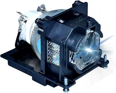 Replacement Lamp Bulb with Housing for Projectors