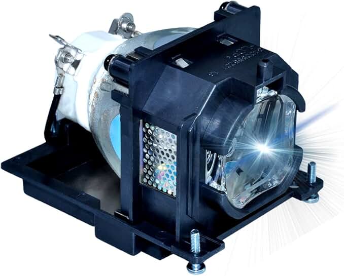Replacement Lamp Bulb with Housing for Projectors