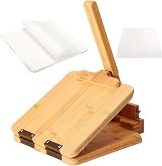 Manual Flour Tortilla Press with Parchment Paper