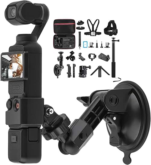 Pocket 3 Suction Cup Mount and Accessories Kit