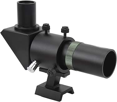 6x30 Finderscope for Telescope with Right Angle View and Crosshair