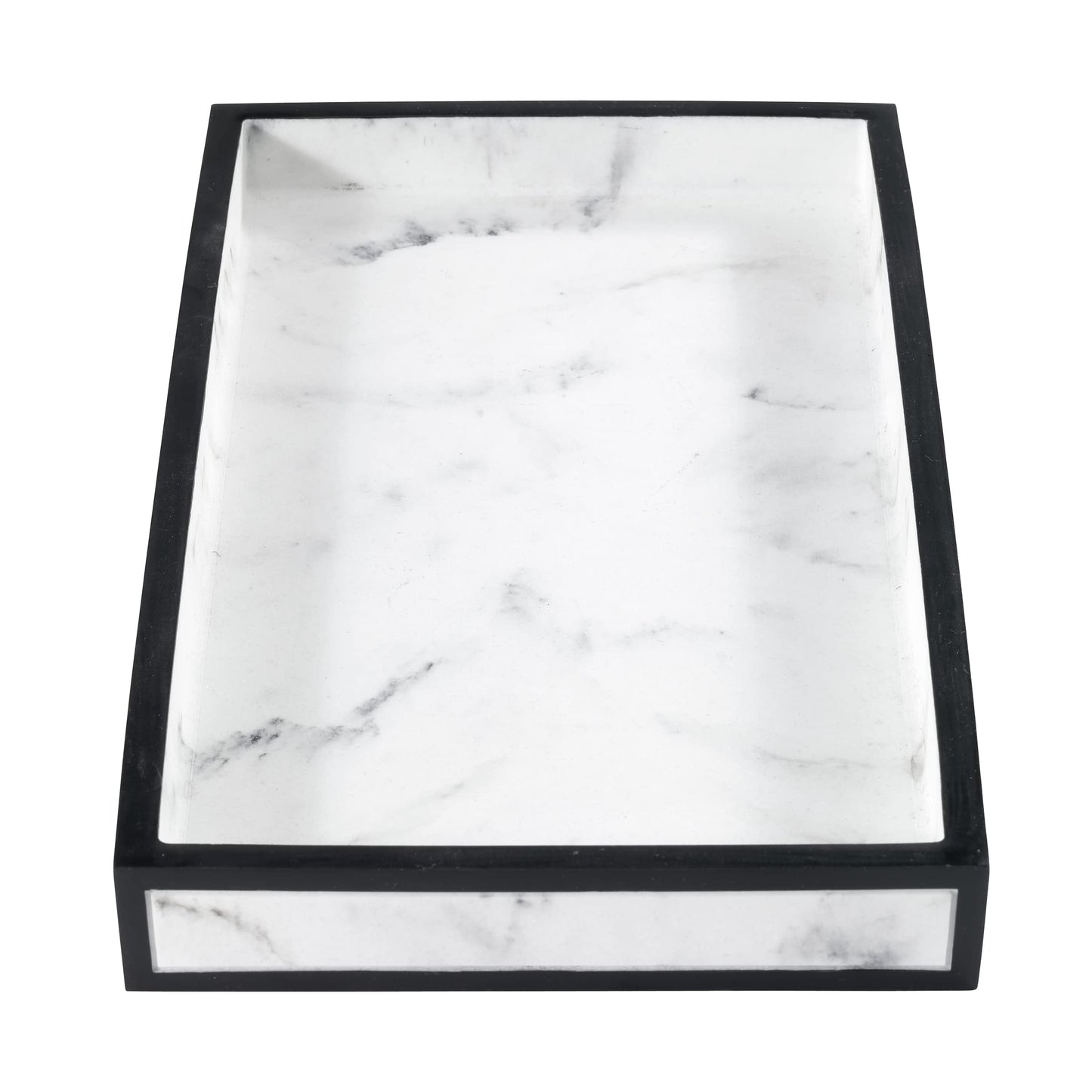 Jasper  Tray, White Black