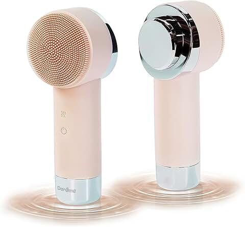 Ultra-Soft Silicone Electric Face Scrubber with Heating and Exfoliating