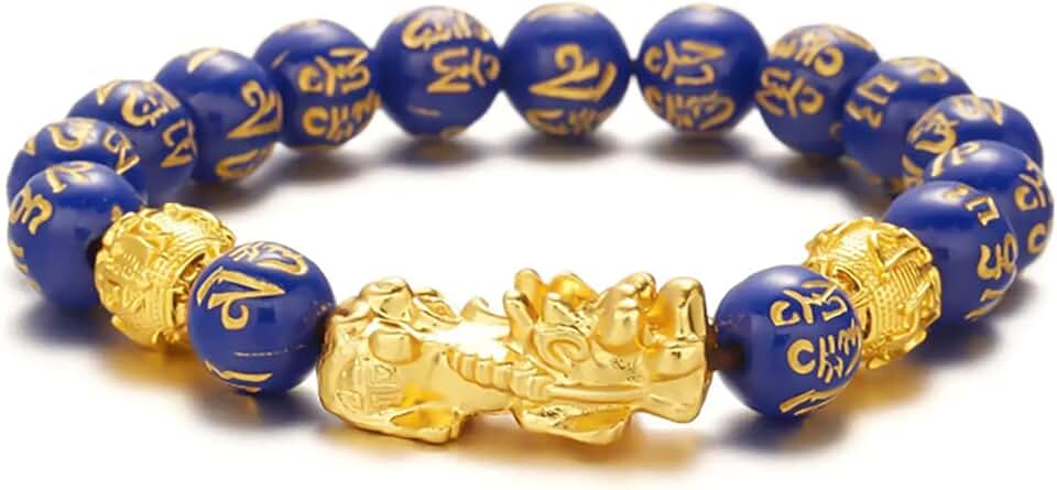 Obsidian Pi Xiu Bracelet for Wealth and Luck
