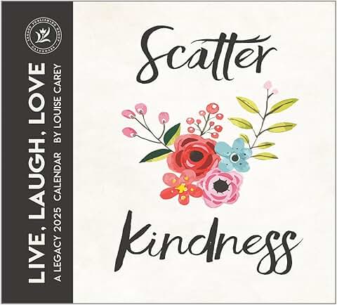 Live Laugh Love 13x12 Hanging Wall Calendar