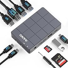 USB C Docking Station with M.2 Enclosure and Ethernet
