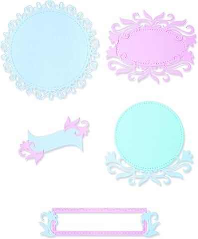 8-Piece Flourish Frames Die Set