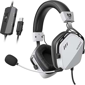 Wired Gaming Headset with 7.1 Surround and Noise Canceling Mic