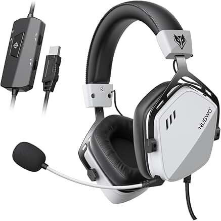 Wired Gaming Headset with 7.1 Surround and Noise Canceling Mic