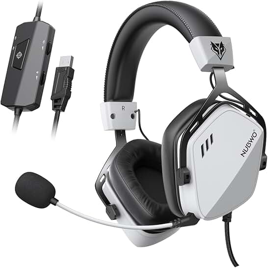 Wired Gaming Headset with 7.1 Surround and Noise Canceling Mic