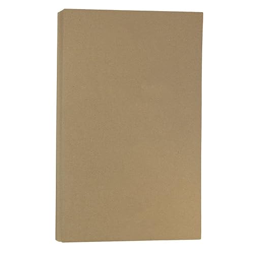 Legal Matte Brown Kraft Cardstock, 50 Sheets