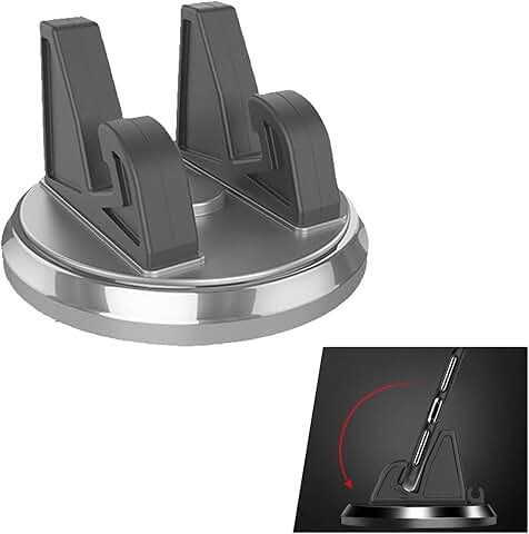 Car Dashboard Phone Holder with 360° Rotation