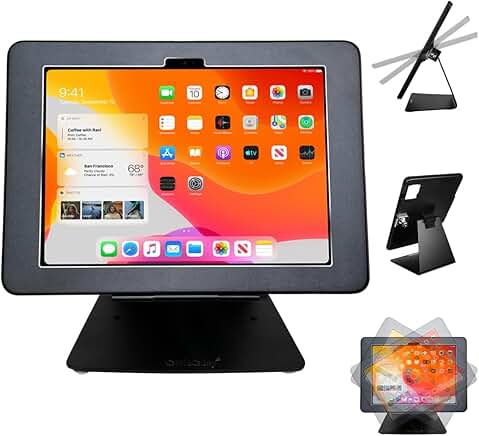 Desktop security stand for iPad 11" and 10.9"